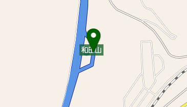 播但連絡道路 和田山PA 上りの地図画像