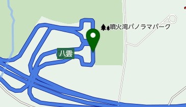 道央自動車道 八雲PA 下りの地図画像