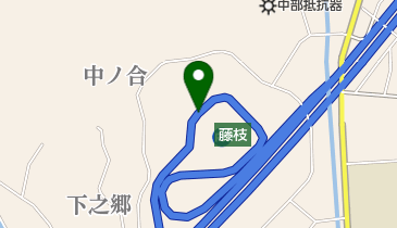 新東名高速道路 藤枝PA 上りの地図画像