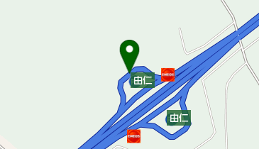 道東自動車道(千歳恵庭-本別) 由仁PA 下りの地図画像