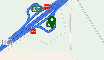 道東自動車道(千歳恵庭-本別) 由仁PA 上りの地図画像