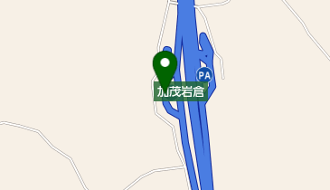 松江自動車道 加茂岩倉PA 下りの地図画像