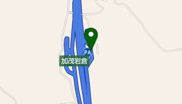 松江自動車道 加茂岩倉PA 上りの地図画像