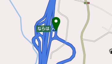 常磐自動車道 ならはPA 上りの地図画像