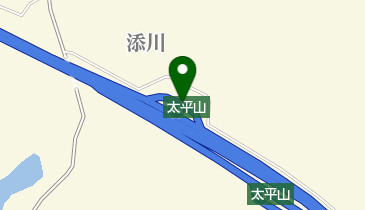 秋田自動車道(河辺-秋田北) 太平山PA 上りの地図画像