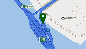 阪神高速5号湾岸線 中島PA 上り(東行き)の地図画像