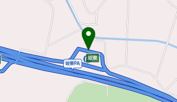 首都圏中央連絡自動車道(茅ヶ崎-大栄) 坂東PA 下り(外回り)の地図画像