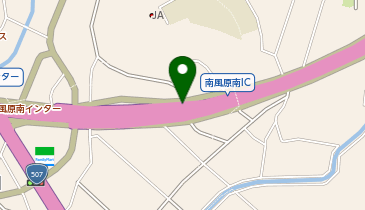 南風原道路 南風原南IC 上り 入口の地図画像
