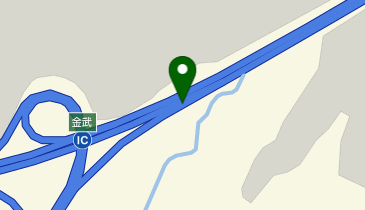 沖縄自動車道 金武IC 上り 出口の地図画像