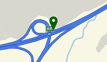 沖縄自動車道 金武IC 下り 入口の地図画像