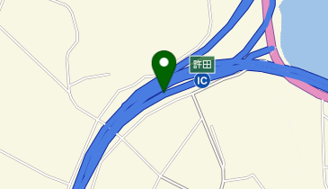 沖縄自動車道 許田IC 上り 入口2の地図画像