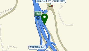 指宿有料道路 谷山IC 下り 入口の地図画像