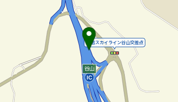 指宿有料道路 谷山IC 下り 出口2の地図画像