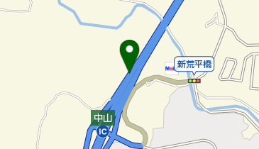 指宿有料道路 中山IC 上り 入口の地図画像