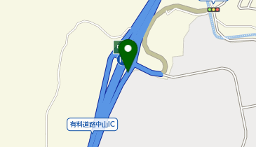 指宿有料道路 中山IC 下り 入口の地図画像