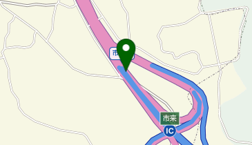 川内道路 市来IC 下り 出口の地図画像