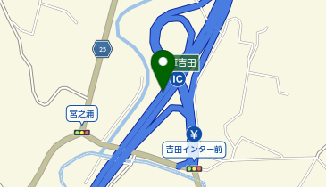 九州自動車道 薩摩吉田IC 上り 出口の地図画像