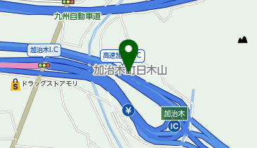 九州自動車道 加治木IC 下り 出口の地図画像