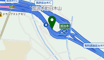 九州自動車道 加治木IC 下り 入口の地図画像