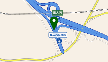 隼人道路 隼人西IC 下り 入口の地図画像