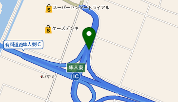 東九州自動車道 隼人東IC 上り 入口の地図画像