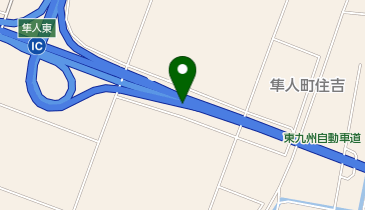 東九州自動車道 隼人東IC 下り 出口の地図画像