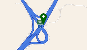 九州自動車道 横川IC 下り 出口の地図画像