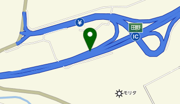 宮崎自動車道 田野IC 下り 出口の地図画像