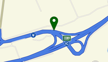 宮崎自動車道 田野IC 下り 入口の地図画像