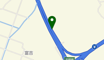 東九州自動車道 宮崎西IC 下り 出口の地図画像