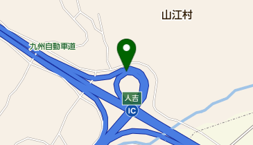 九州自動車道 人吉IC 下り 入口の地図画像