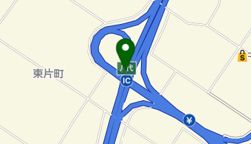 九州自動車道 八代IC 上り 出口の地図画像