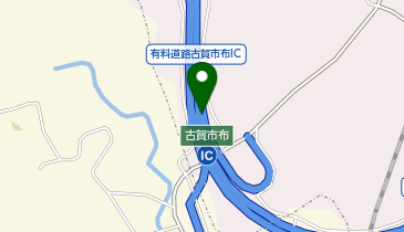 長崎バイパス 古賀市布IC 上り 出口の地図画像