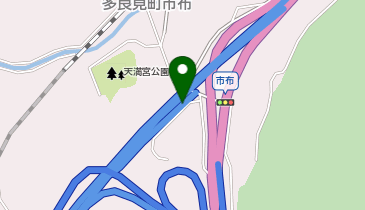 長崎バイパス 市布名出入口 下り 入口2の地図画像