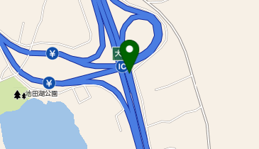 長崎自動車道 大村IC 下り 入口の地図画像
