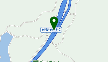 西海パールライン 江上IC 上り 出口の地図画像