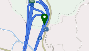 長崎自動車道 嬉野IC 上り 入口の地図画像
