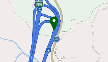 長崎自動車道 嬉野IC 下り 入口の地図画像