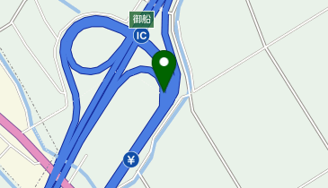 九州自動車道 御船IC 下り 入口の地図画像