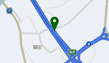 九州自動車道 菊水IC 下り 出口の地図画像