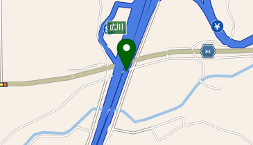 九州自動車道 広川IC 下り 入口の地図画像