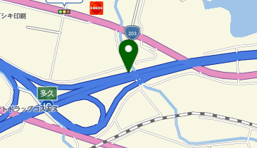 長崎自動車道 多久IC 上り 入口の地図画像