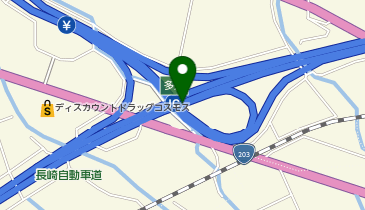 長崎自動車道 多久IC 下り 入口の地図画像