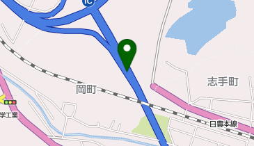 東九州自動車道 津久見IC 上り 出口の地図画像