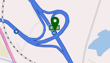 東九州自動車道 津久見IC 下り 入口の地図画像