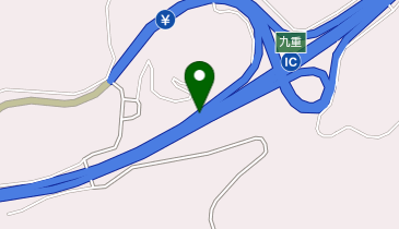 大分自動車道 九重IC 下り 出口の地図画像