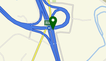 九州自動車道 筑紫野IC 下り 入口の地図画像