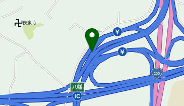 九州自動車道 八幡IC 上り 出口の地図画像