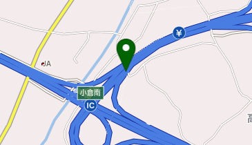 九州自動車道 小倉南IC 上り 入口の地図画像