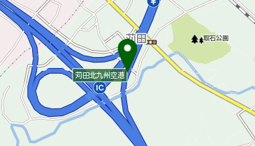 東九州自動車道 苅田北九州空港IC 下り 入口の地図画像